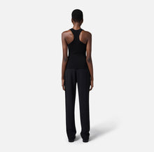 Load image into Gallery viewer, Crêpe tuxedo trousers with satin bands
