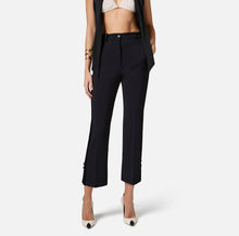 Load image into Gallery viewer, Crêpe tuxedo trousers with satin bands
