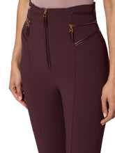 Load image into Gallery viewer, Crêpe trousers with zip details
