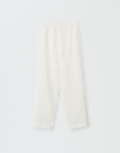 Load image into Gallery viewer, Fluid linen and viscose jogging trousers, white
