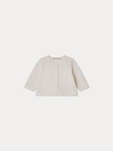 Load image into Gallery viewer, Baby Cashmere Cardigan milk white
