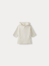 Load image into Gallery viewer, Cashmere Burnoose for Baby milk white
