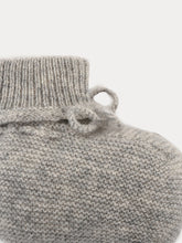 Load image into Gallery viewer, Baby Cashmere Booties heathered gray
