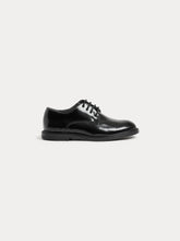 Load image into Gallery viewer, Black Louis lace-up derbies
