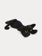 Load image into Gallery viewer, Chat cuddly toy Black 35 cm
