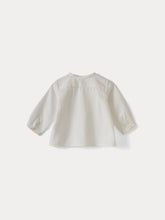 Load image into Gallery viewer, Baby Organic Cotton Shirt milk white
