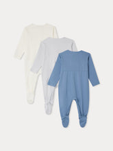 Load image into Gallery viewer, Cosima Pajamas Set Northern Blue
