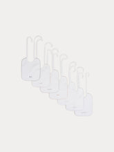 Load image into Gallery viewer, Set of embroidered bibs White
