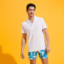 Load image into Gallery viewer, Organic Cotton Terry Polo Solid
