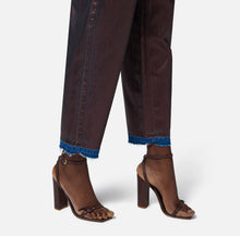 Load image into Gallery viewer, Laminated cotton denim baggy trousers
