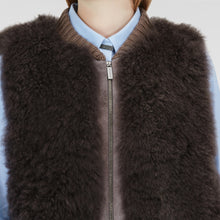 Load image into Gallery viewer, Cashmere fur gilet
