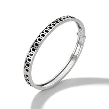 Load image into Gallery viewer, L'Arc de DAVIDOR Bangle PM, 18k White Gold with Lacquered Ceramic - DAVIDOR
