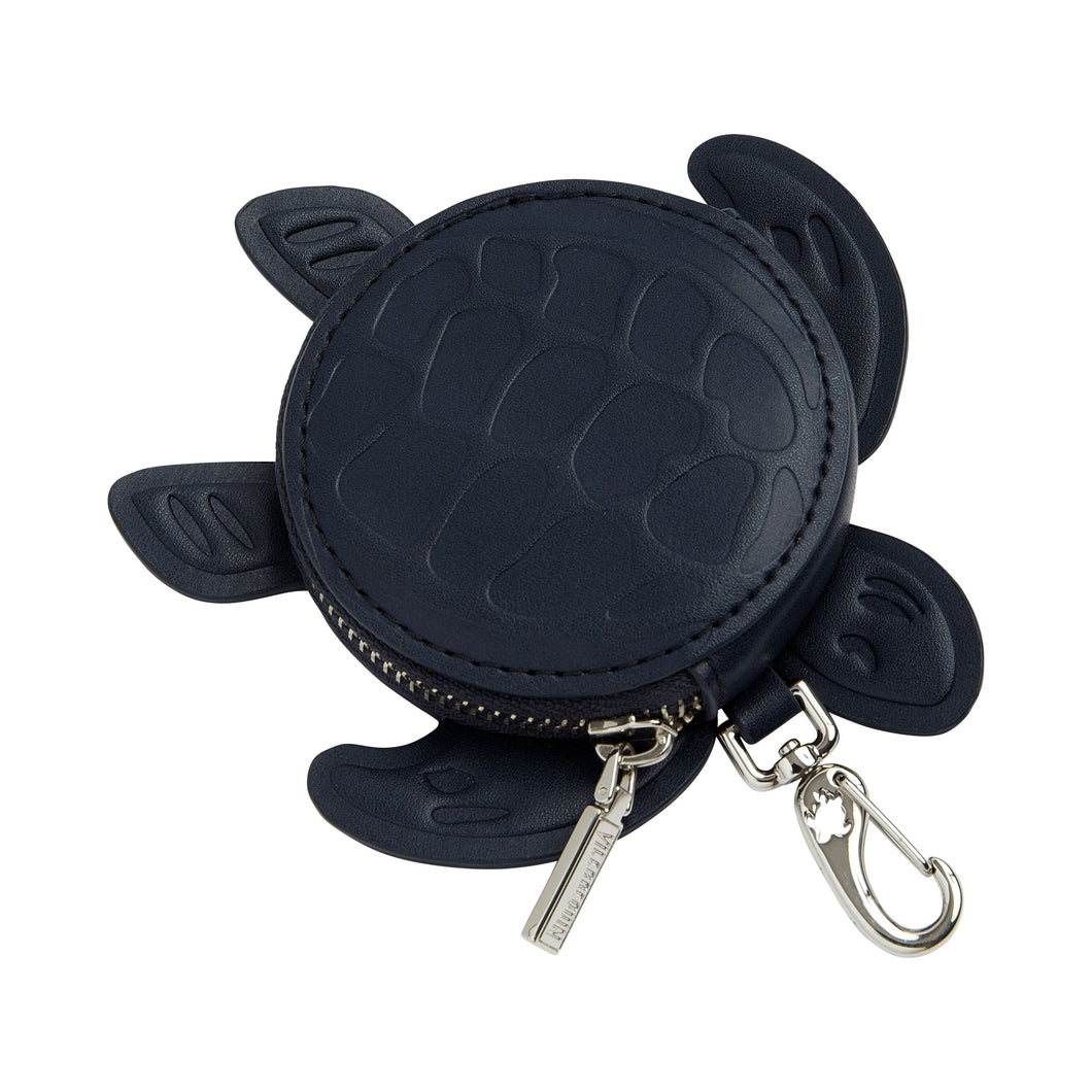 Navy Turtle Coin Purse