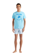 Load image into Gallery viewer, Cotton T-shirt Contrasted Placed Gomy Logo
