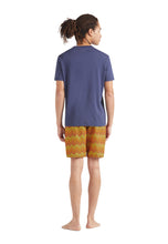 Load image into Gallery viewer, Cotton T-shirt Embroidered tone on tone Turtle
