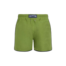 Load image into Gallery viewer, Linen Swim Shorts Solid
