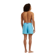 Load image into Gallery viewer, Linen Swim Shorts Solid
