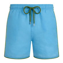 Load image into Gallery viewer, Linen Swim Shorts Solid
