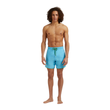 Load image into Gallery viewer, Linen Swim Shorts Solid
