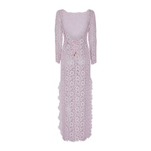 Load image into Gallery viewer, Long Dress Flowers Lace
