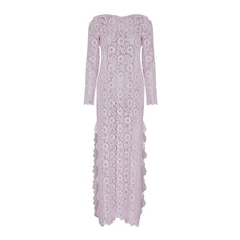 Load image into Gallery viewer, Long Dress Flowers Lace
