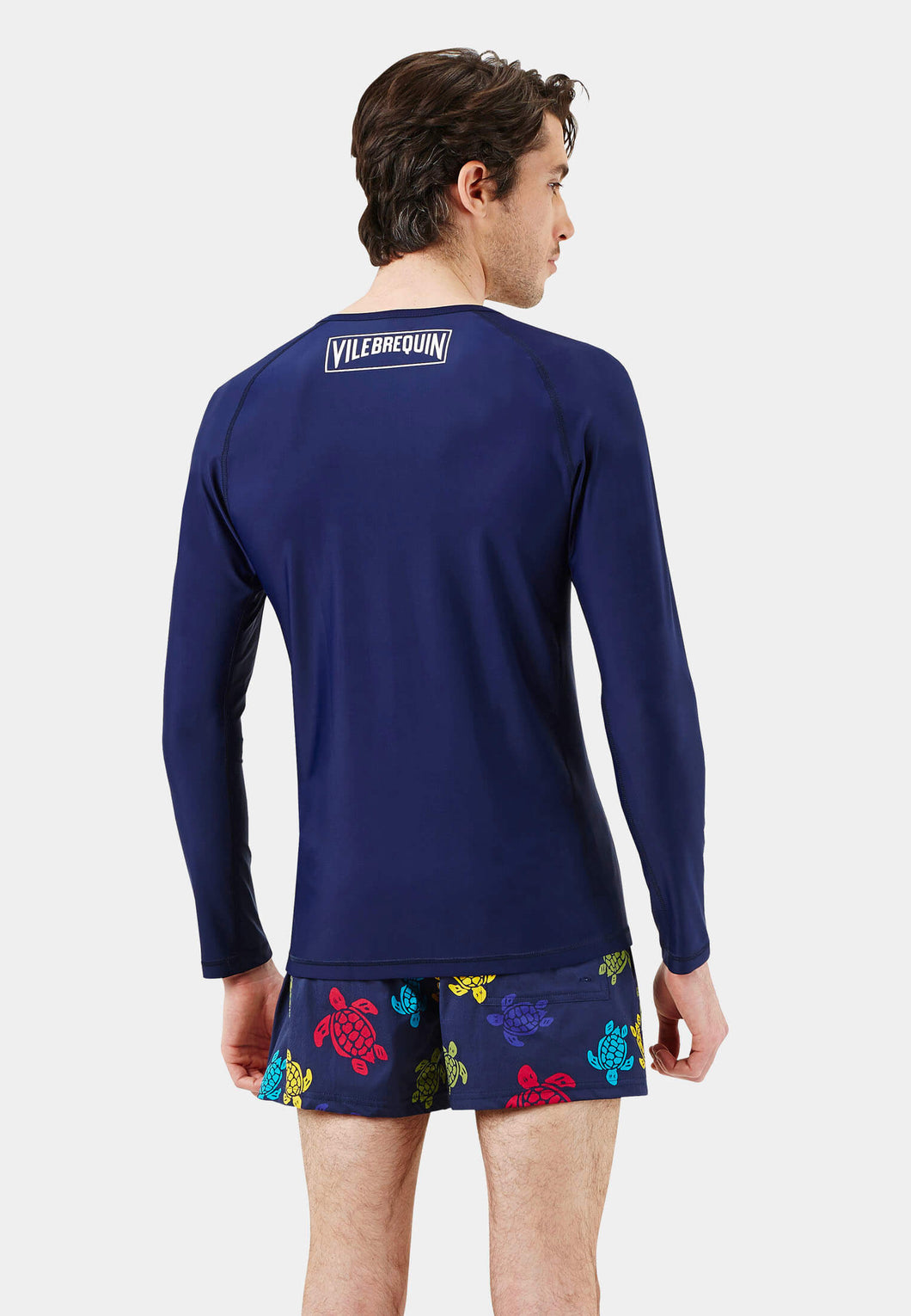 Long Sleeves Zipper Rashguard Solid