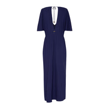 Load image into Gallery viewer, Long Silk Satin Dress Solid
