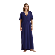 Load image into Gallery viewer, Long Silk Satin Dress Solid
