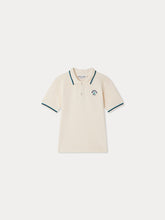 Load image into Gallery viewer, Edric polo with striped collar
