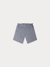Load image into Gallery viewer, Elif shorts in chambray with elastic waist

