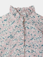 Load image into Gallery viewer, Cindy blouse with ruffles made with Liberty fabrics

