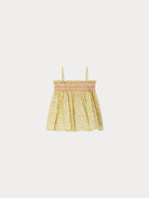 Load image into Gallery viewer, Apolline smocked blouse made with Liberty fabrics
