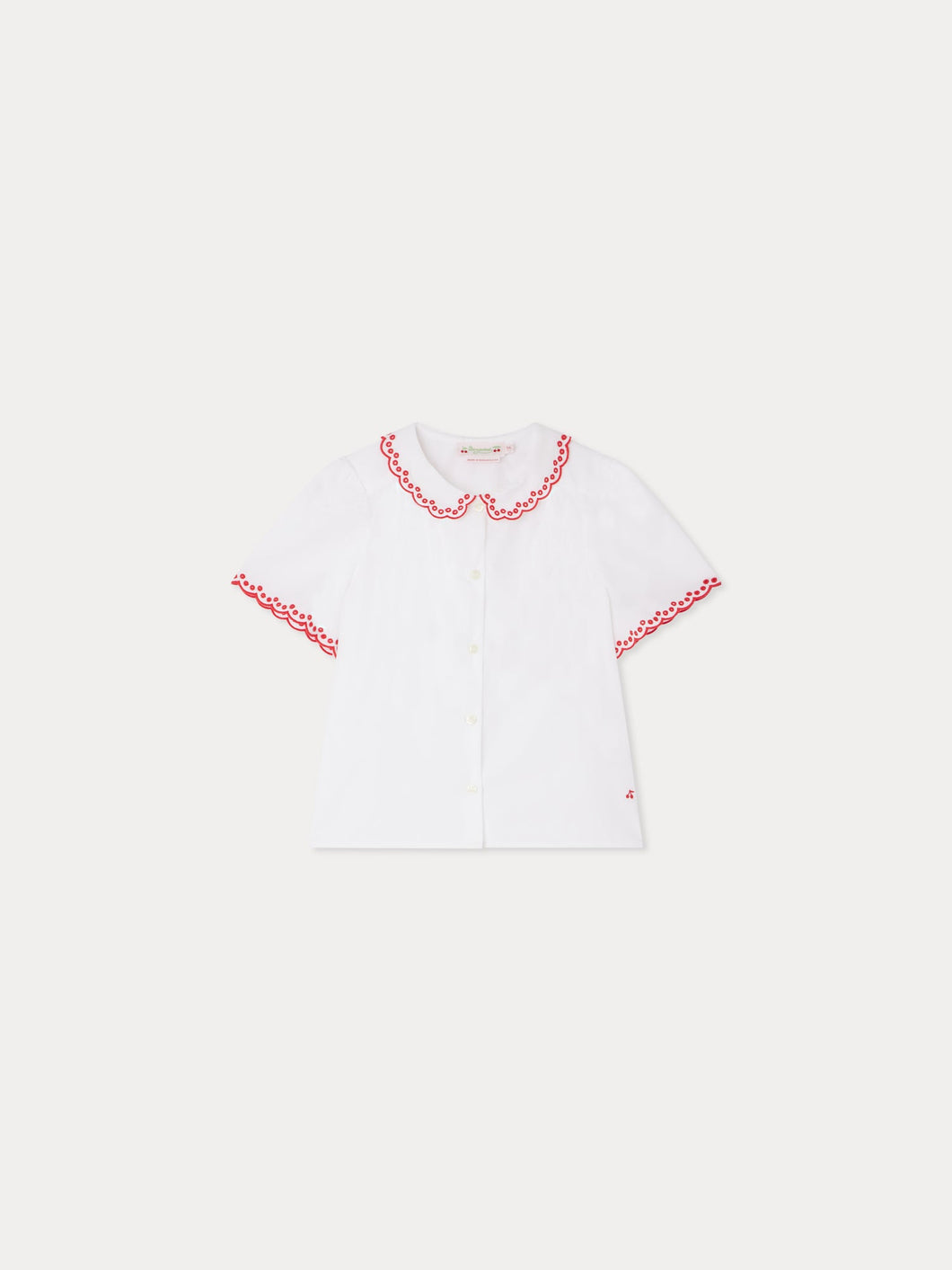 Ezzie blouse with English embroidery