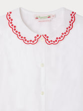 Load image into Gallery viewer, Ezzie blouse with English embroidery
