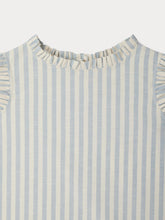 Load image into Gallery viewer, Lou striped blouse with ruffles

