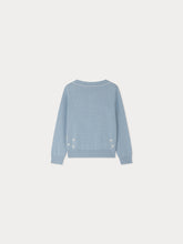 Load image into Gallery viewer, Cala cardigan cashmere with floral embroideries
