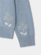 Load image into Gallery viewer, Cala cardigan cashmere with floral embroideries
