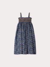 Load image into Gallery viewer, Efrances smocked dress made with Liberty fabrics
