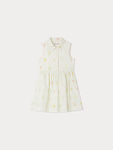Load image into Gallery viewer, Anne sleeveless dress with ice-cream print
