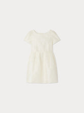 Load image into Gallery viewer, Turandot dress in shiny silk with flowers
