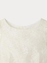 Load image into Gallery viewer, Turandot dress in shiny silk with flowers
