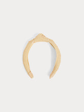 Load image into Gallery viewer, Edeline raffia headband with bow
