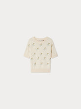 Load image into Gallery viewer, Alphonza sweater with cherry embroideries
