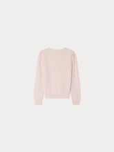 Load image into Gallery viewer, Emiliou cashmere sweater with openwork cherry pattern
