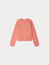 Load image into Gallery viewer, Gena sweatshirt in fleece embroidered &quot;amour&quot;
