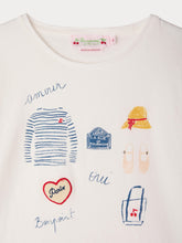 Load image into Gallery viewer, Aada t-shirt with Parisian print

