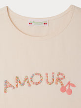 Load image into Gallery viewer, Capricia t-shirt with &quot;amour&quot; print
