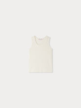 Load image into Gallery viewer, Edina tank top ribbed with fine lace
