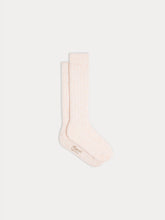Load image into Gallery viewer, Tock high socks in pink cotton
