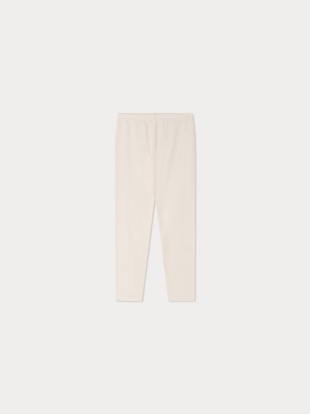 Graylinn leggings in solid pink ribbed fabric